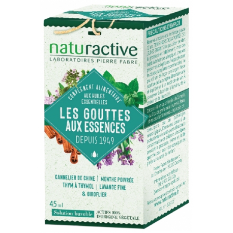 Naturactive Gouttes aux Essences Gamme ORL 45 ml