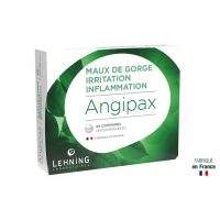 LEHNING  Angipax Maux de gorge Irritation Inflammation 40 cps Orodispersibles