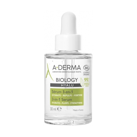 A-derma Biology Hyalu Sérum 3 en 1 30 ml