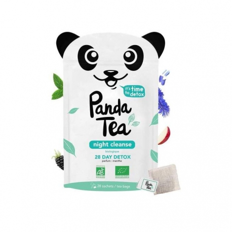 PANDA TEA Night Cleanse Digestion, Ballonements et Détoxification 28 sachets