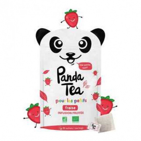 PANDA TEA pour les petits Infusion fruitée Faise 28 sachtes