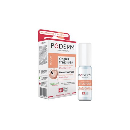 PODERM Professional Ongles fragilisés Silicium 8 ml