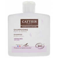 CATTIER Shampooing Cheveux Secs  Moelle de Bambou Bio 250 ml
