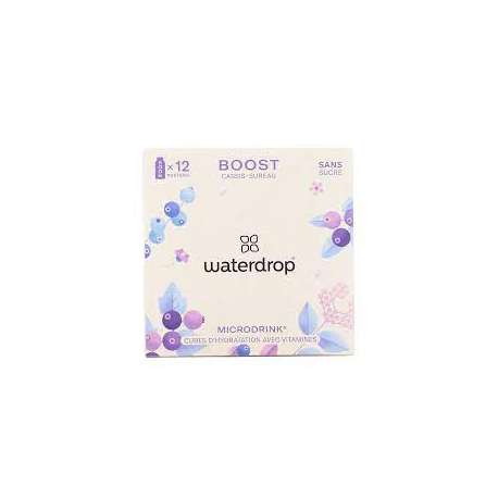 WATERDROP Microdrink Cubes d'Hydratation S/S 12 Capsules