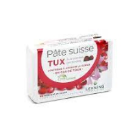 LEHNING Pâte Suisse TUX  aux Plantes Pectorales  Sans Sucre 40 gommes