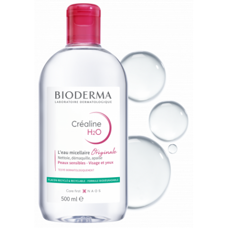 BIODERMA Créaline H20 500ml Lot de 2