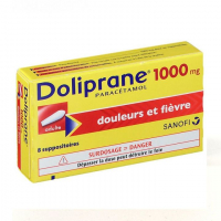 DOLIPRANE 1000mg suppositoire (Paracétamol)