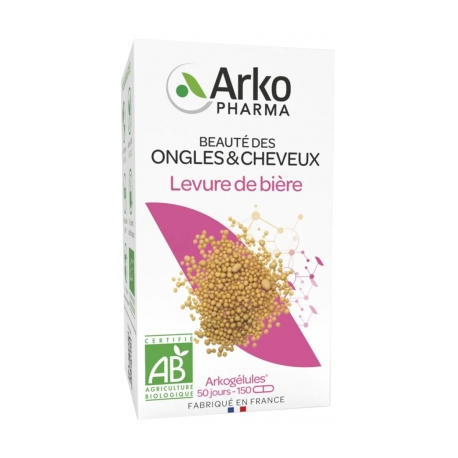 Arkogélules Levure de Bière Beauté et Peau 45 gélules