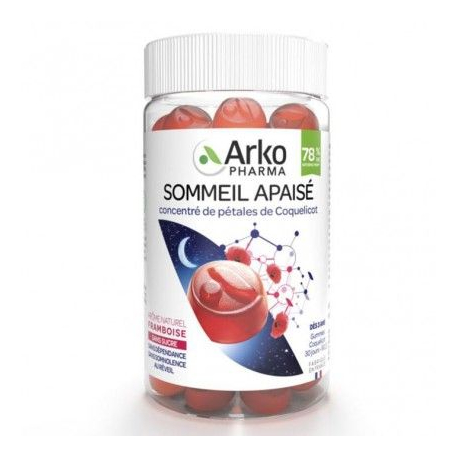 Arkopharma Gummies Sommeil Apaisé Coquelicot 60 gummies