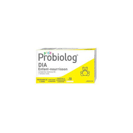 PROBIOLOG Enfant-Nourrisson 10 sticks