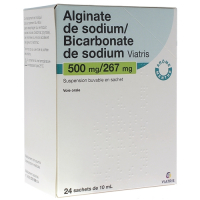 ALGINATE /BICARBONATE DE SODIUM Mylan (Alginate/Bicarbonate de sodium)