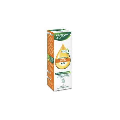 PHYTOSUN Aroms Huile Végétale Ricin BIO 50 ml