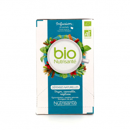 BIO Nutrisanté Défenses naturelles 20 sachets infusion