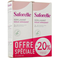 SAFORELLE Soin Lavant Doux 2x250 ml