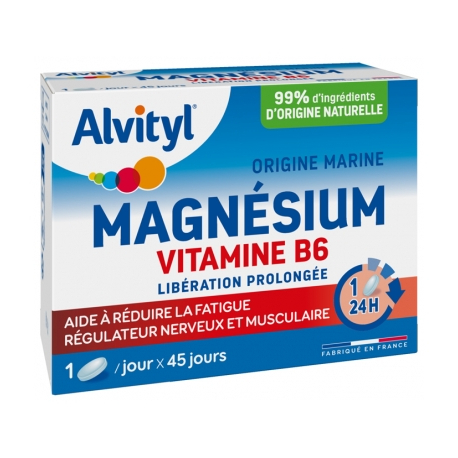 GOVITAL Magnésium/vit b6 45 cp (Magnésium,vitamine b6)