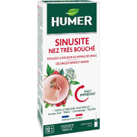 HUMER Spray Nasal Nez Très Bouchè, Sinusite, Rhume 15 ml