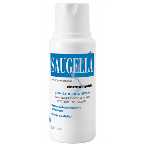 Saugella Soin Lavant Intime Dermoliquide 250 ml