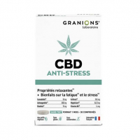 GRANIONS CBD Anti-Stress sans THC 30 cps