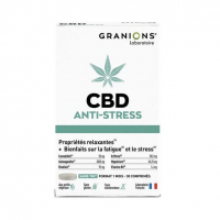 GRANIONS CBD Anti-Stress sans THC 30 cps