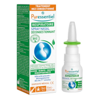 PURESSENTIEL Respiratoire Spray Nasal Décongestionnant 15 ml