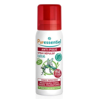 PURESSENTIEL Anti-pique Spray Répulsif Bébé 60 ml