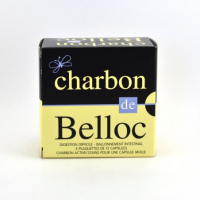 Charbon de Belloc 125 mg Ballonement Intestinal 60 Capsules