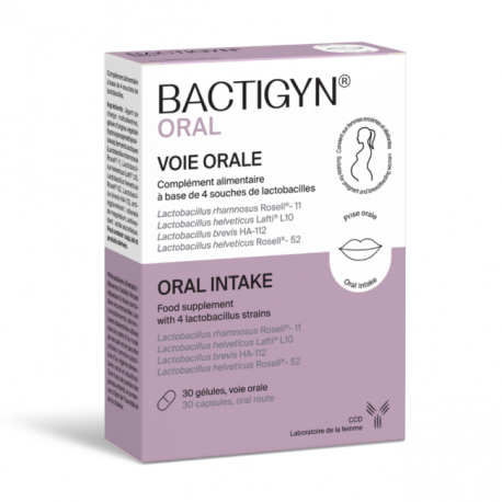 OLIGOBS Bactigyn Oral 30 gélules