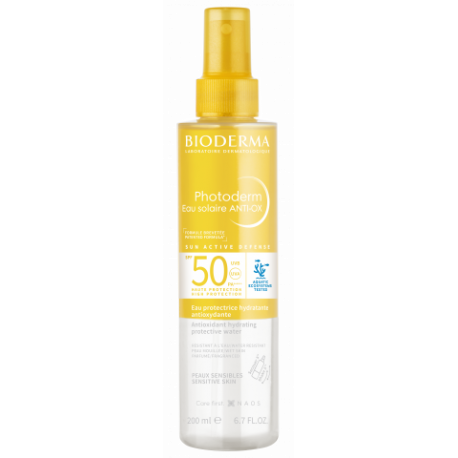 BIODERMA  Photoderm Eau Solaire ANTI-OX SPF 50+ 200ml