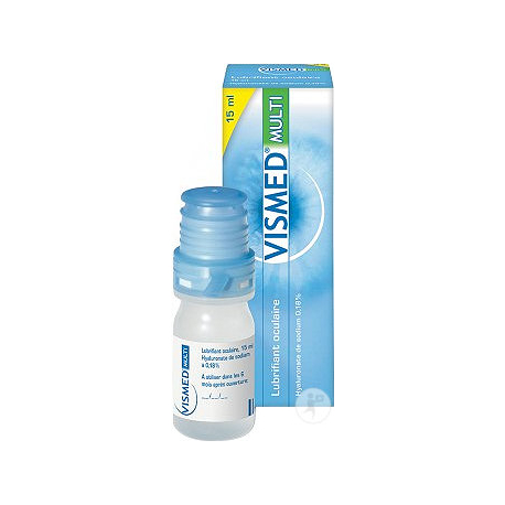 VISMED Multi Lubrifiant oculaire flacon (Hyaluronate de sodium 0.18%)
