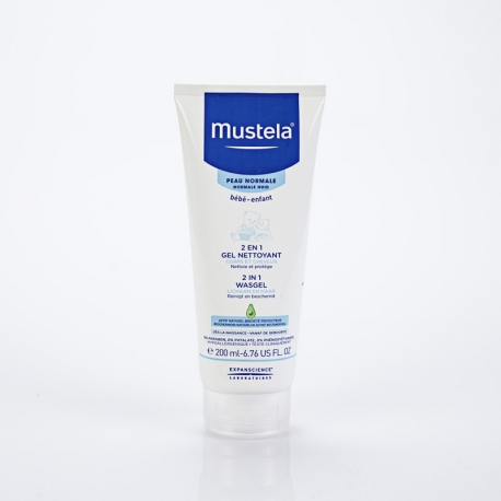 MUSTELA Bébé Gel Nettoyant 2 en 1  200 ml