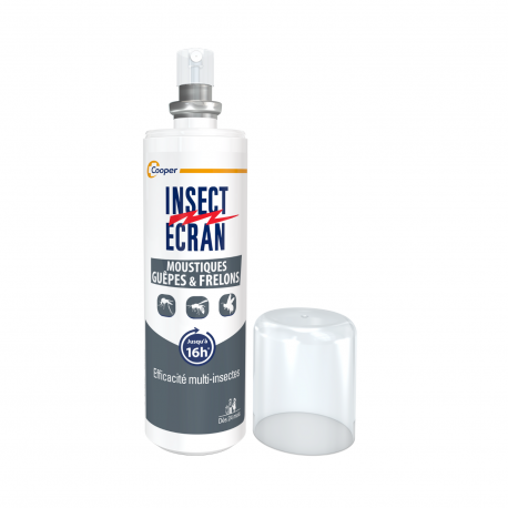 INSECT ECRAN Répulsif Moustiques Guêpes et Frelons 100 ml
