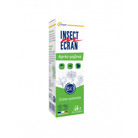 INSECT ECRAN Crème Apaisante Après-piqures Bio 30 gr