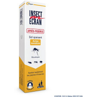 INSECT ECRAN Gel Apaisant Après Piqûres Action Immédiate 20 gr