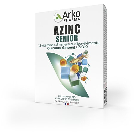 Arkopharma Azinc Senior 30 comprimés