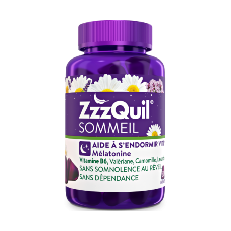 ZZZQuil Sommeil 60 Gommes