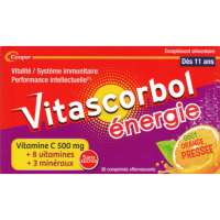 VITASCORBOL Energie 30 comprimés effervescents