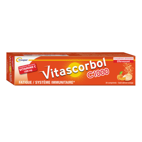 VITASCORBOL C1000 20 comprimés effervescent