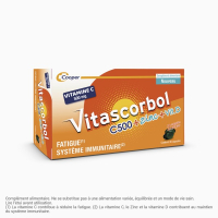 VITASCORBOL Vitamine C 500 + Zinc + Vit D 30 Capsules