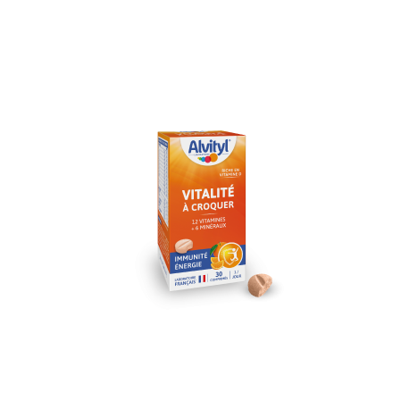 ALVITYL Vitalité à Croquer 30 comprimès