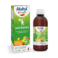 ALVITYL Défenses Sirop Goût Tutti Frutti 240 ml