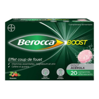 Berocca Boost Goût acérola 20 cps effervescents