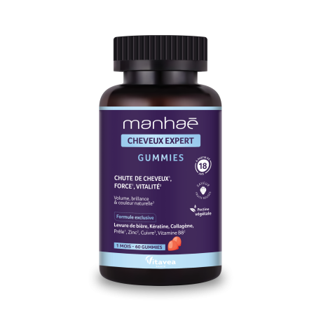 Manhaé Cheveux Expert Gummies 60 Gummies