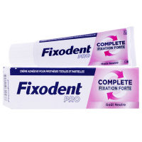 FIXODENT PRO Complete Soin neutre Crème Fixative 47g