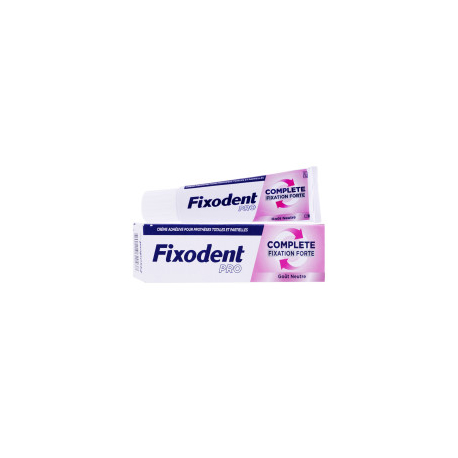 FIXODENT PRO Complete Soin neutre Crème Fixative 47g