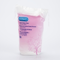 ALVITA 50 Disques de Coton Grand Format
