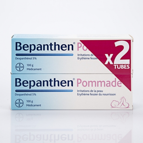 BEPANTHEN Pommade 5% x 2 tubes de 100g