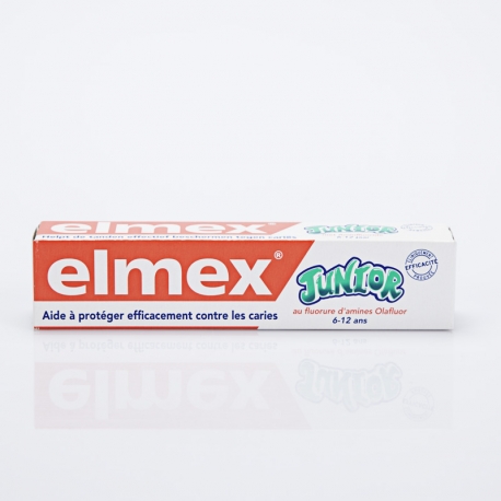 ELMEX Junior Dentifrice enfant 6-12 ans 75 ml