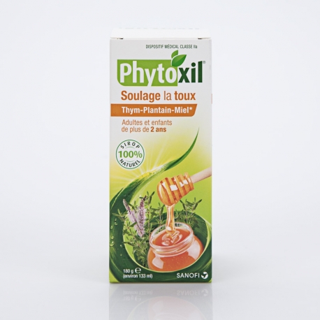 PHYTOXYL Sirop toux (Thym,Plantain,Miel)