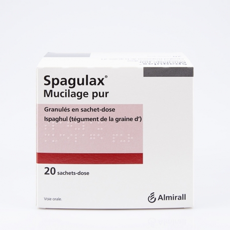 SPAGULAX Mucilage pur 20 sachets (Ispaghul)