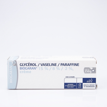 GLYCEROL/VASELINE/PARAFFINE Bgr 250g (Glycerol,vaseline,paraffine)